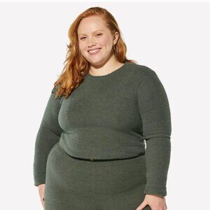 Yitty Pet Me Crewneck Top Size: 1X